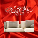 24 PCS/LOT WALL ART SURFACE WALL DOTS CIRCLE