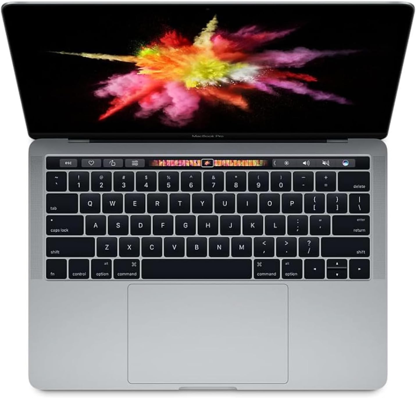 Macbook Pro A1706 (2017) Laptop With 13.3-Inch Display, Intel Core i5 Processor/16GB RAM/250GB SSD (Space Grey) (RENEWED)