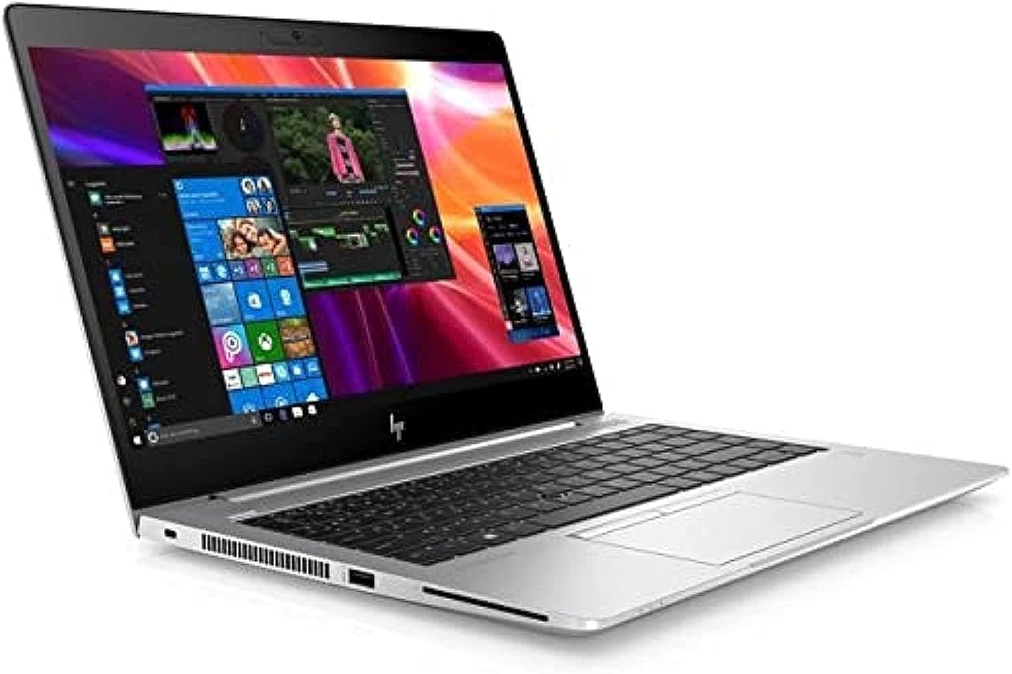 HP EliteBook 840 G3 Intel Core i5 6th Generation 8GB DDR4 RAM 256GB SSD 14" Screen FHD Windows 10 Pro 64-Bit Silver Laptop (Renewed) With 15 days itsizer golden warranty