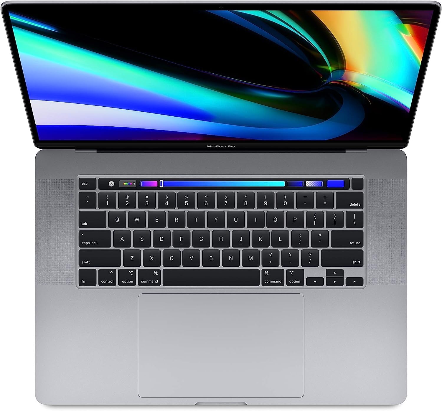 Apple Macbook Pro Touch Bar and Touch ID MVVK2 ( 2019 ) Laptop - Intel Core i9, 2.3GHz, 16-Inch, 500, 32GB, AMD Radeon Pro 5500M-4GB,Eng-KB, Space Gray,  Renewed