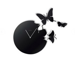 Butterflies Acrylic Wall Clock(Small)