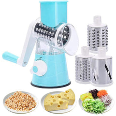 KITCHEN ROLLER VEGETABLE SLICER VERTICAL VEGETABLE CUTTER ROTARY GRATER