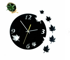 Mapple Leaves 3D Wall Clock M (18×18)